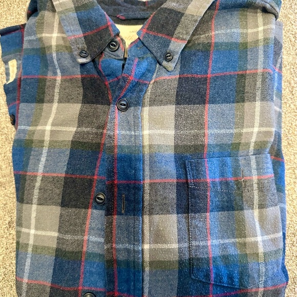 BUNDLE 4 FLANNELS! Weatherproof Men's Casual Plaid Button Down Shirts (1 NWT) - Picture 7 of 8